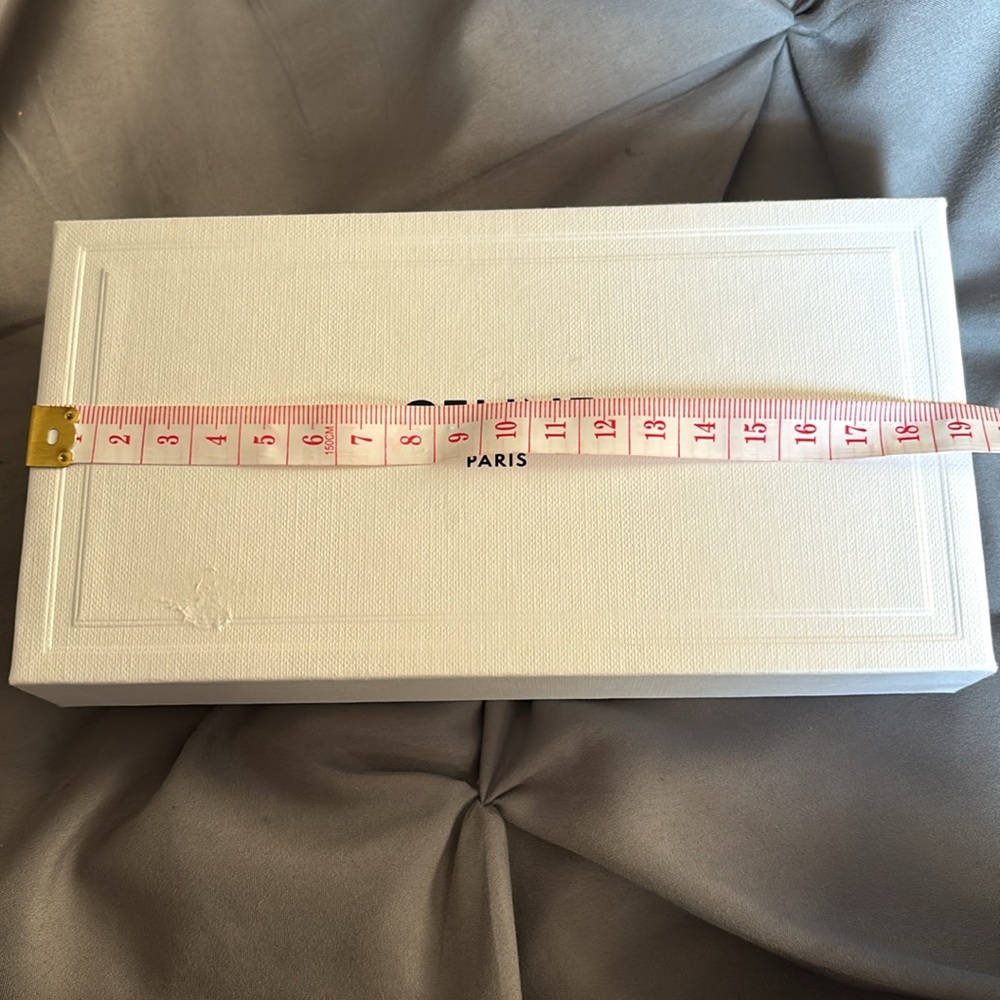 Celine gift box for compact wallet!  Almost 19” long x slightly over 10” wide! - Picture 4 of 5